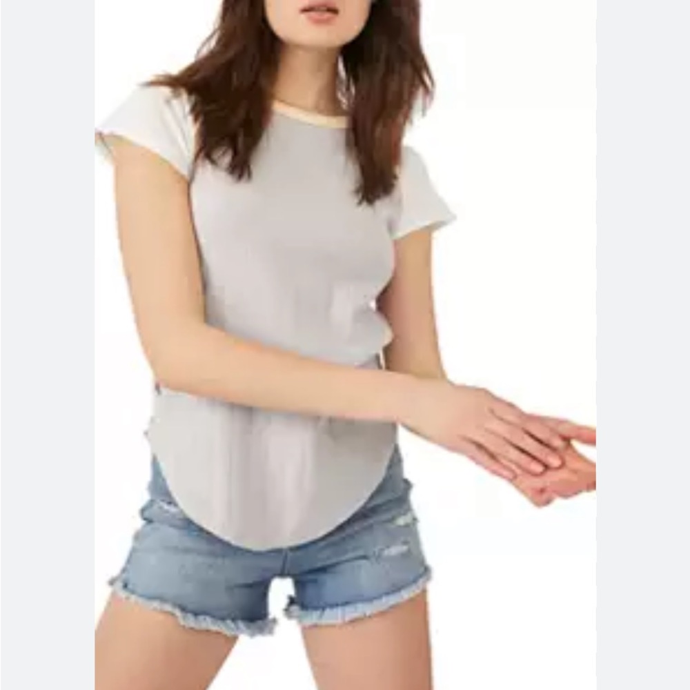 free people short sleeve shirt
